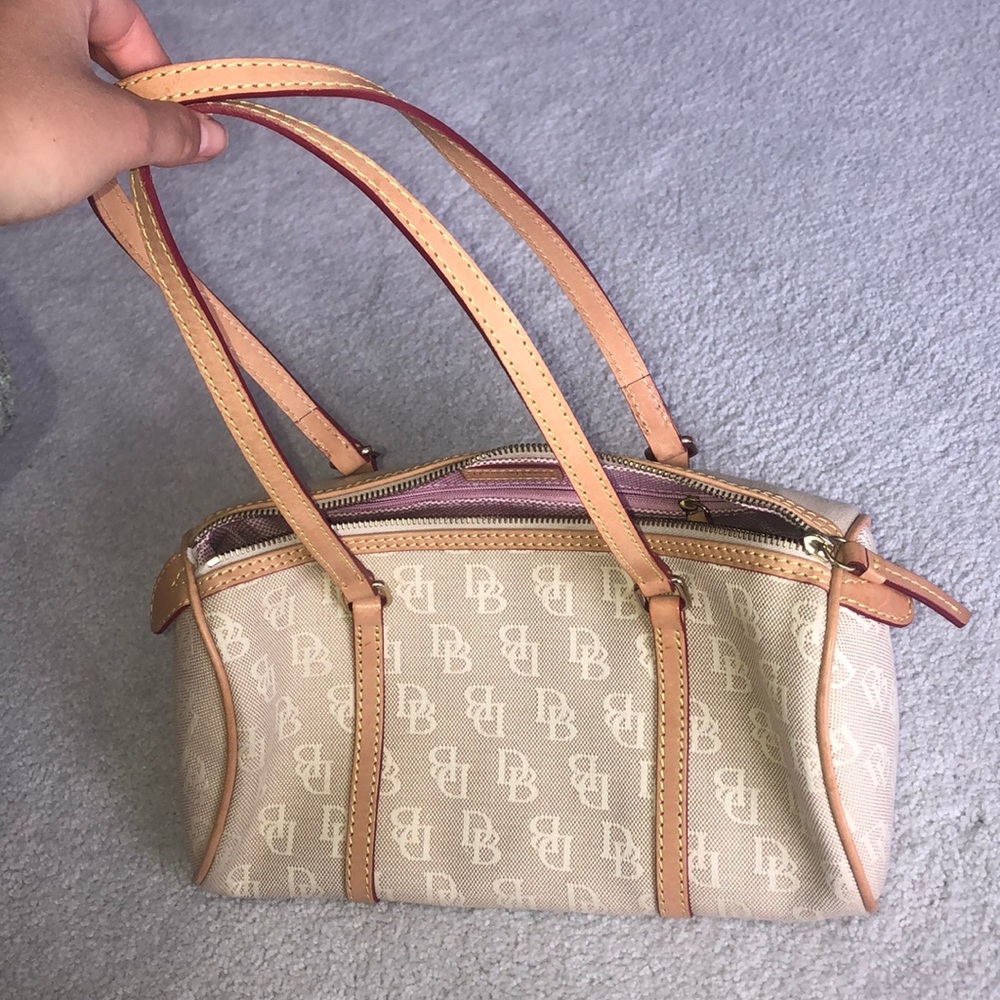 Dooney and bourke gold purse